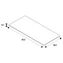 SLV Pictogramfilm P-LIGHT AREAL LED set van 3, groen