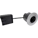 recessed luminaire QUICK INSTALL G2 round GU10 IP20, aluminium 