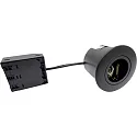 recessed luminaire QUICK INSTALL G2 round GU10 IP44, black 