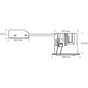 SLV recessed luminaire UNI INSTALL G2 round GU10 IP44, aluminium 