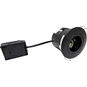 recessed luminaire UNI INSTALL G2 round GU10 IP44, black 