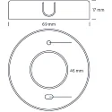 SLV ring for ALINA G2, white matt