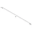SLV Clear cable, isolated, 3x0,75mm², 10m