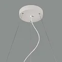 Pendelophanging LISBOA 80 - ON-OFF / TRIAC - 250CM 3-voudig, wit mat