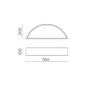 ACB Wandarmatuur ISIA 16/3453-60 met schakelaar IP20, goud