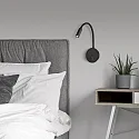 ACB reading lamp LYON 16/3699 with switch, adjustable IP20, black
