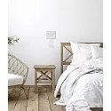 ACB Leesarmatuur CALMA 16/3836 met schakelaar, met USB-aansluiting, instelbaar IP20, wit