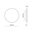 outdoor wall luminaire COMBO 16/3966-60 IP65, white