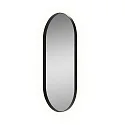 mirror with lighting DANIELA 9755, black glossy