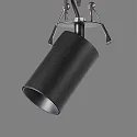 ACB Recessed ceiling spot ZOOM 3764/9, GU10 max. 10W (LED), adjustable, black