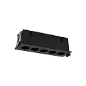Inbouwarmatuur INVISIBLE 3980/147 IP20, zwart 12W 850lm 3000K 36° 36°