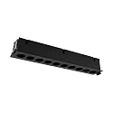 recessed luminaire INVISIBLE 3980/280 IP20, black 24W 1790lm 3000K 36° 36°