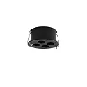 recessed luminaire INVISIBLE 3980/85 IP20, black 9W 680lm 3000K 36° 36°