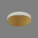 ACB Plafondarmatuur EINAR 3558/8 GU10 IP20, goud, opaal, wit dimbaar