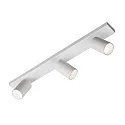 Spot bar GINA 3874/R3, 3 flames, 3x GU10 max. 10W, adjustable, white