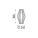 ACB Tafelarmatuur MIRTA 3054/35 met schakelaar E27 IP20, Steen dimbaar