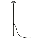 Lamp met grondpen PLUG-N-PLAY /  LED down, halfrond IP54, antraciet