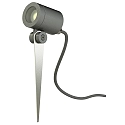 Lamp met grondpen PLUG-N-PLAY / GU10 PAR16 met Lamphouder GU10 IP54, antraciet