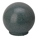 ball luminaire PLUG-N-PLAY Ø 400MM with lamp socket E27 IP65, anthracite, melange