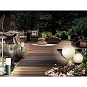 Kogellampje PLUG-N-PLAY Ø 500MM met Lamphouder E27 IP65, gemêleerd, zand