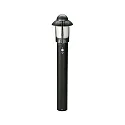 Lichtpaal TYPE NO 2025 met bewegingsmelder E27 IP44, zwart dimbaar