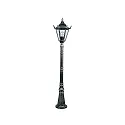 Padverlichting TYPE NO 4137 E27 IP23, zwart dimbaar