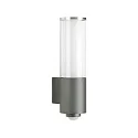 Wandarmatuur voor buitenshuis TYPE NO 0311 cilindrisch E27 IP44, antraciet