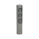 Contactdooszuil TYPE NO 2102 zonder schakelfunctie, antraciet