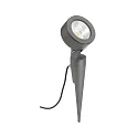 Lamp met grondpen TYPE NO 2390 met stekker, dimbaar, instelbaar IP54, antraciet dimbaar