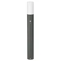 Paallamp TYPE NO 3078 met bewegingsmelder, met helderheidssensor E27 IP54, antraciet 