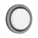 Wandarmatuur voor buitenshuis TYPE NO 6421 IP54, antraciet, opaal dimbaar