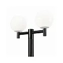 Mast bevestiging TYPE NO 1015 2-voudig, zwart mat