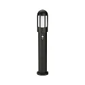 Lichtpaal TYPE NO 2015 rond, met bewegingsmelder E27 IP44, zwart mat dimbaar