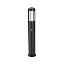 Bollard light Type No. 2221 with motion sensor (Type 2209), IP44, 90cm, E27 QA55 max. 57W, cast alu / opal glass, black