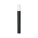 Paallamp TYPE NO 2277 cilindrisch, dimbaar IP54, zwart mat dimbaar