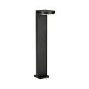 LED Bollard light Type No. 2290, IP44, height 90cm, 16W 3000K 1600lm, cast alu / acrylic glass opal, black matt