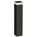 socket luminaire TYPE NO 2293 square, long, switchable IP54, black