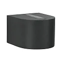 Buitenspot TYPE NO 2338 up down, rond IP44, zwart mat 