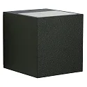 outdoor wall luminaire TYPE NO 2443 two-sided IP44, black dimmable