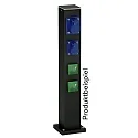Outdoor Energy column empty Type No. 4407, IP54, max. 5 optional inserts, excl. lighting, excl. switching function, anthracite