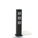 Albert energy column TYPE NO 4417 5-fold, without inserts, black