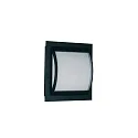 Wand- en plafondarmatuur TYPE NO 6202 groot E27 IP44, zwart mat dimbaar