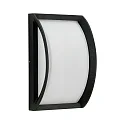 Wand- en plafondarmatuur TYPE NO 6289 E27 IP44, zwart mat dimbaar