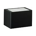 Wandarmatuur voor buitenshuis TYPE NO 6367 up down, kort IP44, zwart mat dimbaar