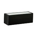 Wandarmatuur voor buitenshuis TYPE NO 6368 up down, lang IP44, zwart mat 
