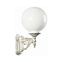 Wandarmatuur voor buitenshuis TYPE NO 0609 rond E27 IP44, goud, wit dimbaar