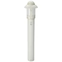 Lichtpaal TYPE NO 2025 met bewegingsmelder E27 IP44, goud, wit dimbaar