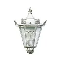Wandarmatuur voor buitenshuis TYPE NO 3228 halfrond E27 IP23, goud, wit dimbaar