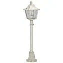 Padverlichting TYPE NO 4128 hoekig E27 IP44, goud, wit dimbaar