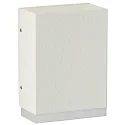 Wandarmatuur voor buitenshuis TYPE NO 0325 down, hoekig, plat IP44, wit 